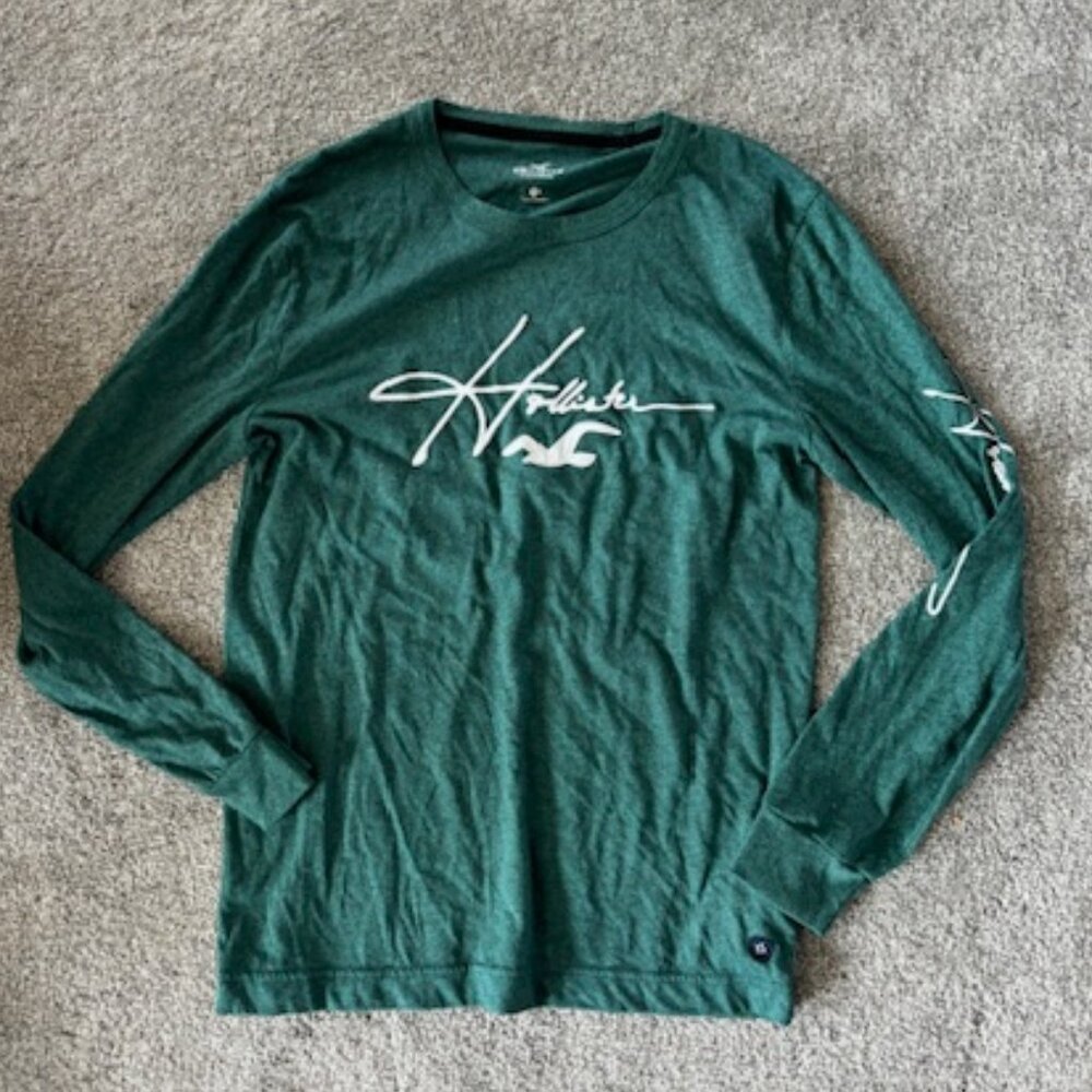 Men's NEW w/Tags Hollister Long Sleeve Shirt Size XS